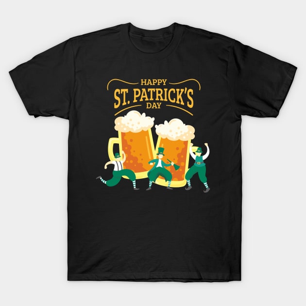 happy st patricks day T-Shirt by Samira.Store